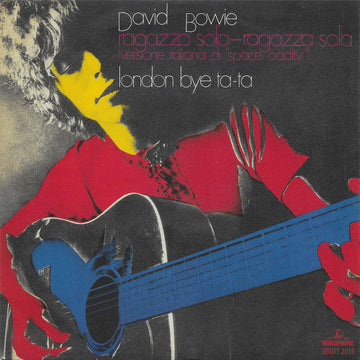 David Bowie : Ragazzo Solo–Ragazza Sola (Versione Italiana Di "Space Oddity") (7", Single, Mono, Ltd, RE, RM, Blu)