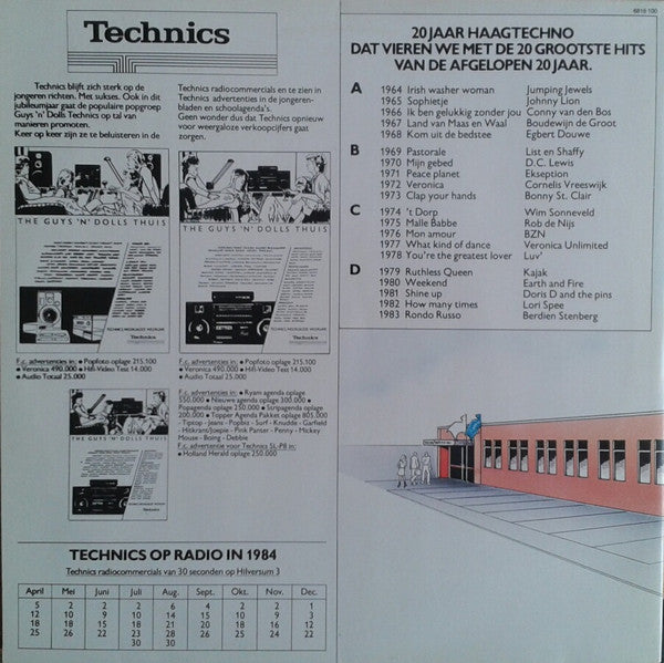 Various : Panasonic Technics - 20 Jaar Haagtechno (2xLP, Album, Comp, S/Edition)