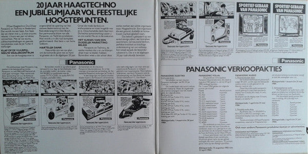 Various : Panasonic Technics - 20 Jaar Haagtechno (2xLP, Album, Comp, S/Edition)