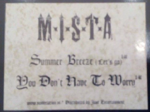 The Chiki Chika Girls, M.I.S.T.A. : Chiki Chaka (12", EP, W/Lbl)