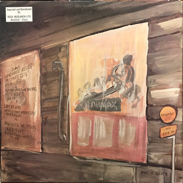 Arne Domnérus, Bengt Hallberg, Georg Riedel, Egil Johansen + Lars Erstrand : Jazz At The Pawnshop (2xLP, Album, Gat)