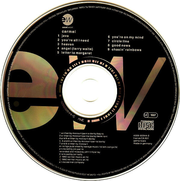 Carmel (2) : Good News (CD, Album)