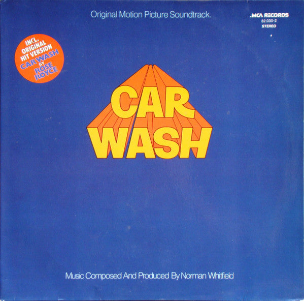 Norman Whitfield, Rose Royce : Car Wash (Original Motion Picture Soundtrack) (2xLP, Album)