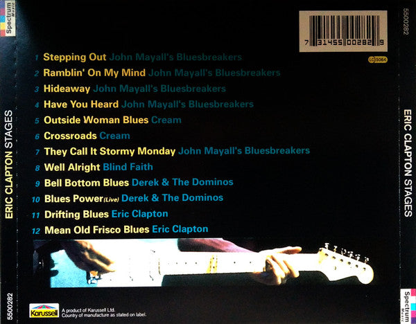 Eric Clapton : Stages (CD, Comp)