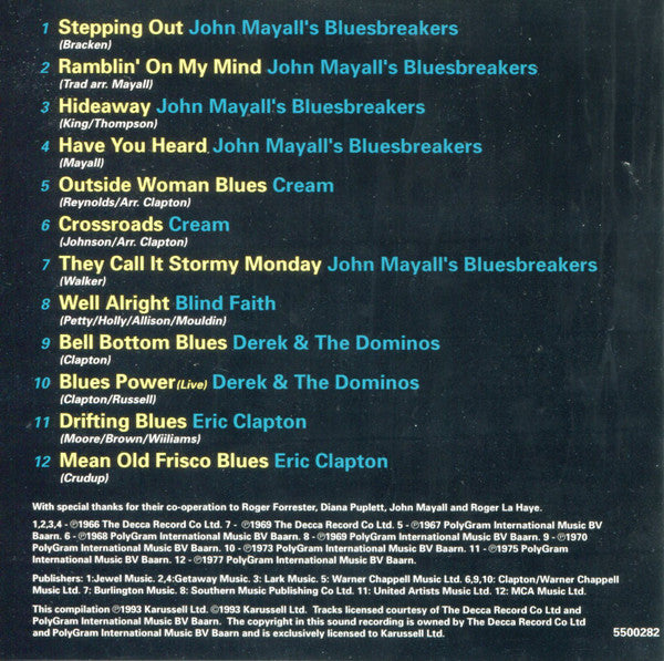 Eric Clapton : Stages (CD, Comp)