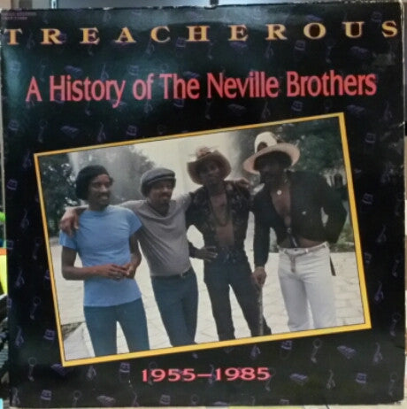 The Neville Brothers : Treacherous: A History Of The Neville Brothers (1955 -1985) (2xLP, Comp, Rai)