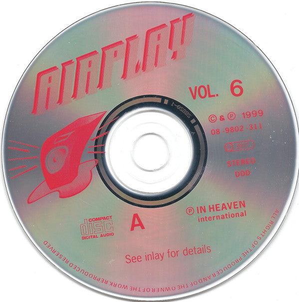 Various : Airplay Top Charts 6 - June 1999 (2xCD, Comp, Unofficial)