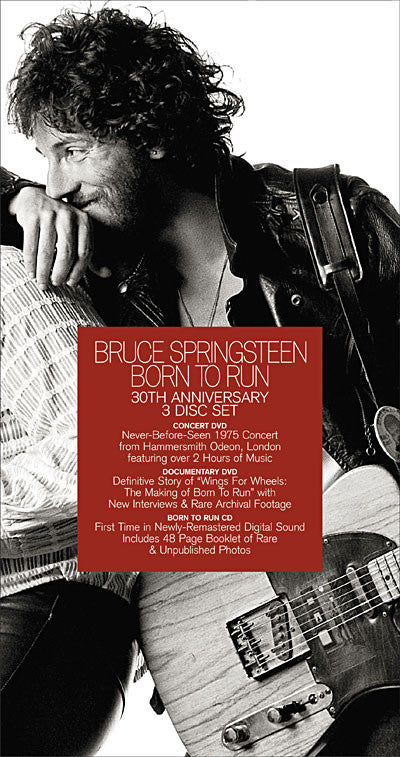 Bruce Springsteen : Born To Run (30th Anniversary Edition) (2xDVD-V, PAL + CD, Album, RE, RM + Box, Lon)