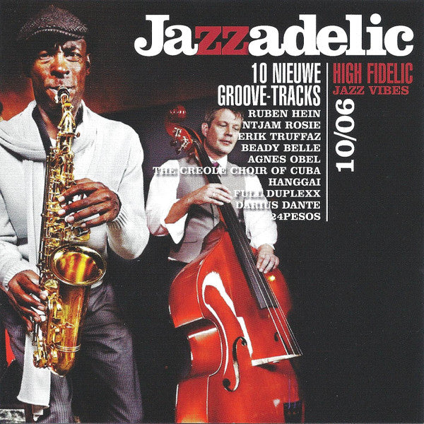 Various : Jazzadelic 10.6 High-Fidelic Jazz Vibes (CD, Comp, Promo)