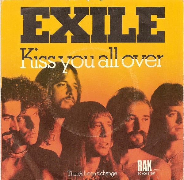 Exile (7) : Kiss You All Over (7", Single)