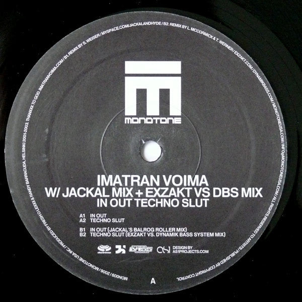 Imatran Voima : In Out Techno Slut (12")