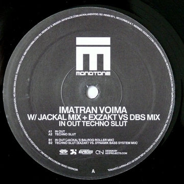 Imatran Voima : In Out Techno Slut (12")