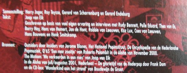Various : Nederbeat: Beat, Bluf & Branie 2 (2xLP, Comp, Ltd, Num, RE, Red)