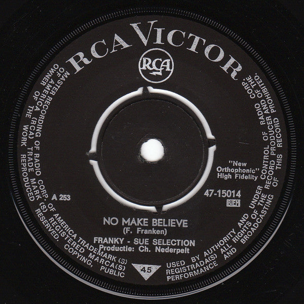 Franky-Sue Selection : Are You Sincere (7", Single)