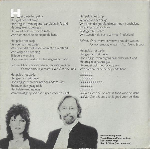 Lenny Kuhr : Het Pakje (7")