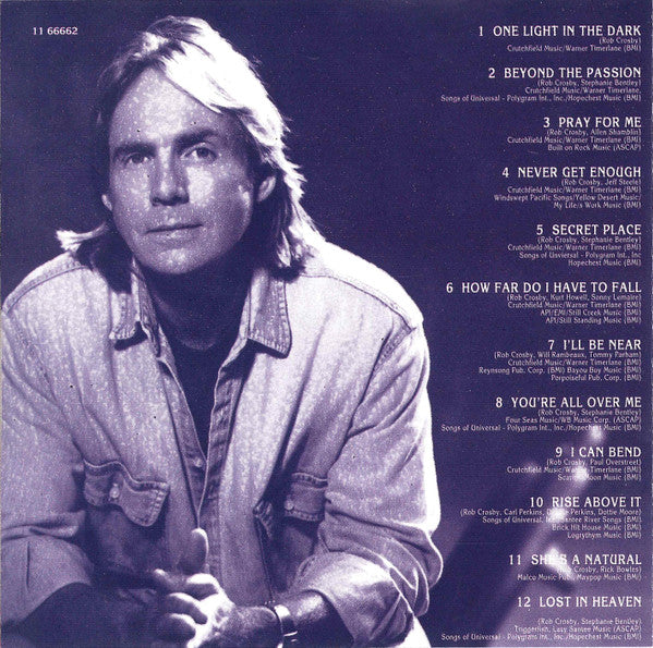 Rob Crosby : One Light In The Dark (CD, Album)
