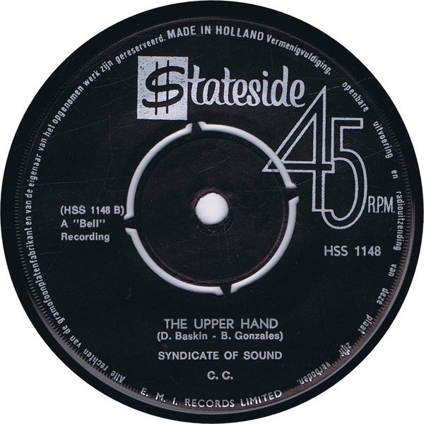 Syndicate Of Sound : Rumors / The Upper Hand (7", Single)