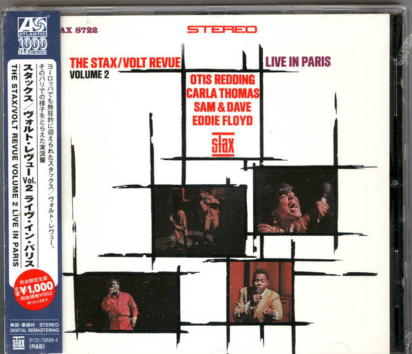 Various : The Stax/Volt Revue Volume 2 Live In Paris (CD, Comp, RE, RM)