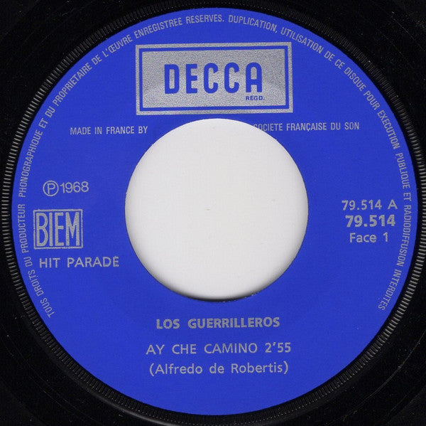 Los Guerrilleros : Hommage A Che Guevara (7")
