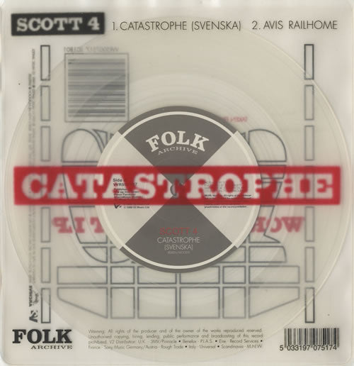 Scott 4 : Catastrophe (7", Single, Tra)