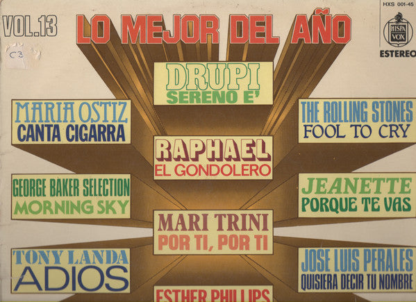 Various : Lo Mejor Del Año Vol. 13 (LP, Comp)