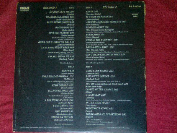 Elvis Presley : Elvis Forever (2xLP, Comp, Gat)