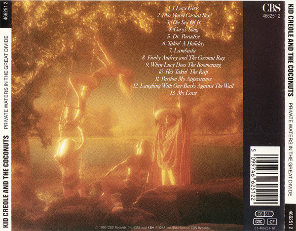 Kid Creole And The Coconuts : Private Waters In The Great Divide (CD, Album)