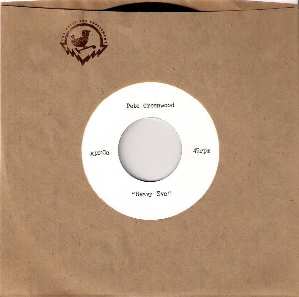 Pete Greenwood : Heavy Eva / Bats Over Barstow (7", Single, Ltd)