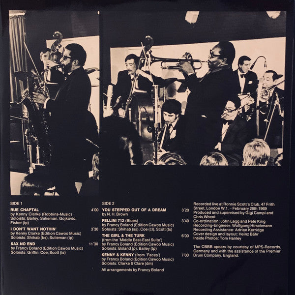 Clarke-Boland Big Band : Live At Ronnie's ; Album 2 ; Rue Chaptal (LP, Album, Gat)