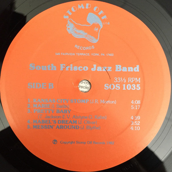 South Frisco Jazz Band : These Cats Are Diggin' Us! (LP)