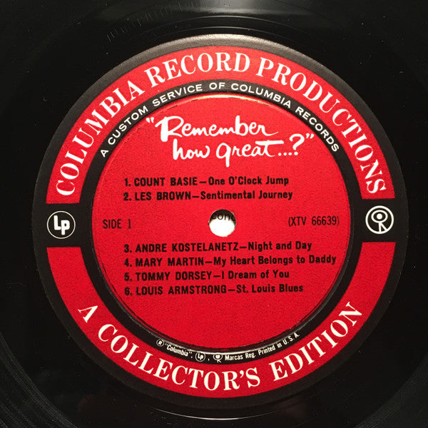 Various : Remember How Great...? (LP, Comp)