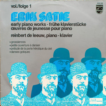 Erik Satie, Reinbert de Leeuw : Early Piano Works Vol./Folge 1 (LP, Album, RE)