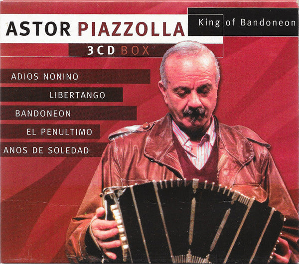 Astor Piazzolla : King Of Bandoneon (3xCD, Comp)