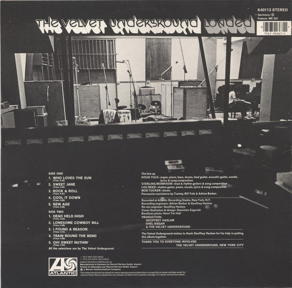 The Velvet Underground : Loaded (LP, Album, RE)