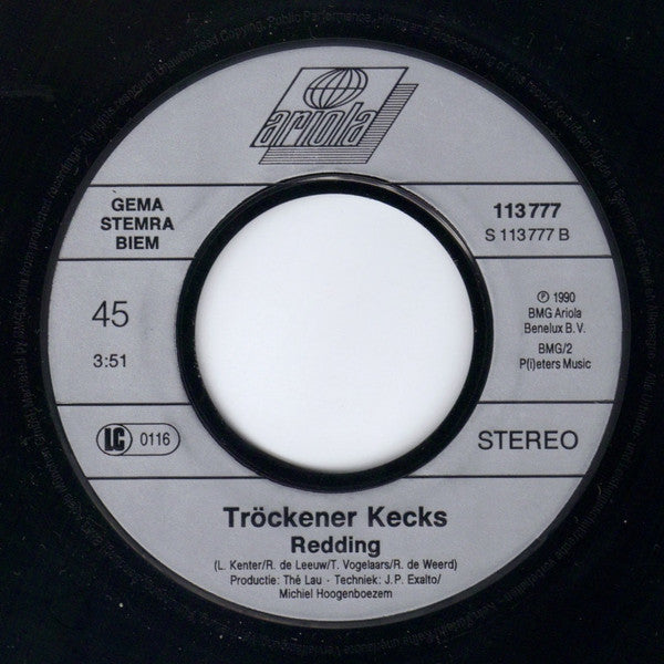 Tröckener Kecks : Met Hart En Ziel (7", Single)