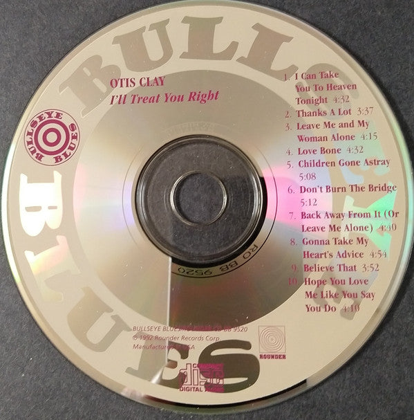 Otis Clay : I'll Treat You Right (CD, Album)
