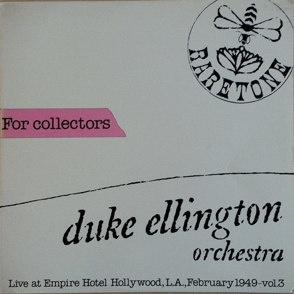 Duke Ellington : Live At Empire Hotel Hollywood, L.A., February 1949-Vol.3 (LP)
