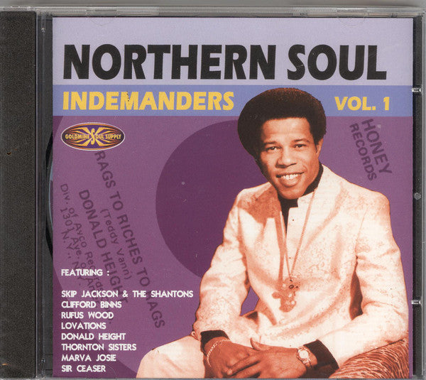 Various : Northern Soul Indemanders Vol. 1 (CD, Album, Comp)