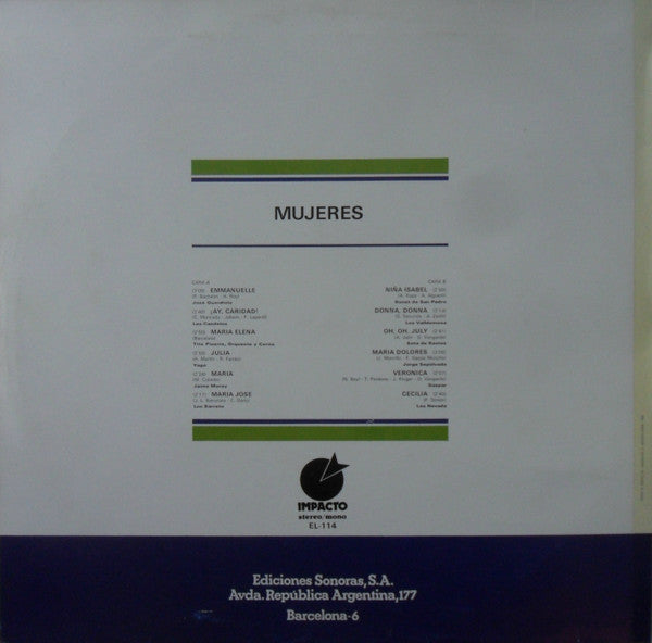 Various : Mujeres (LP, Album, Comp)