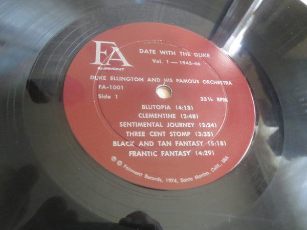 Duke Ellington And His Orchestra : A Date With The Duke - Vol. 1 1945-46 (LP)