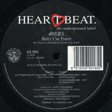49ers : Baby, I'm Yours (12")