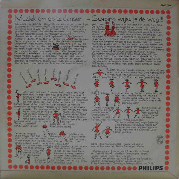Scapino Ballet, Rob van Kreeveld, Coby Lankester : Muziek Om Op Te Dansen - Scapino Wijst Je De Weg (LP, Album)