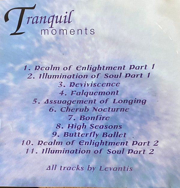 Levantis : Tranquil Moments (CD, Album)