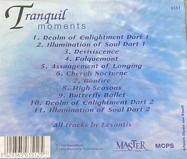 Levantis : Tranquil Moments (CD, Album)