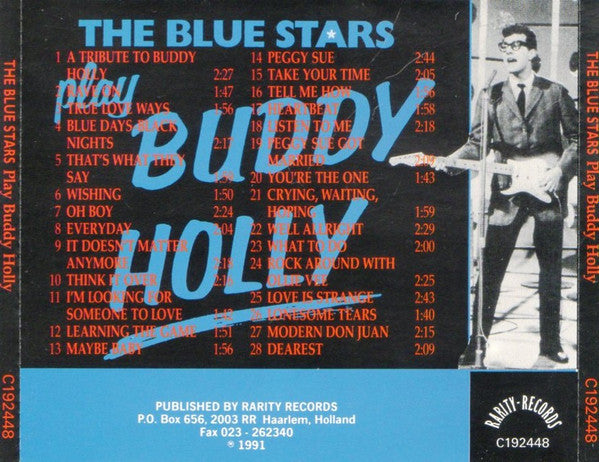 The Blue Stars (2) : Play Buddy Holly (CD, Album)