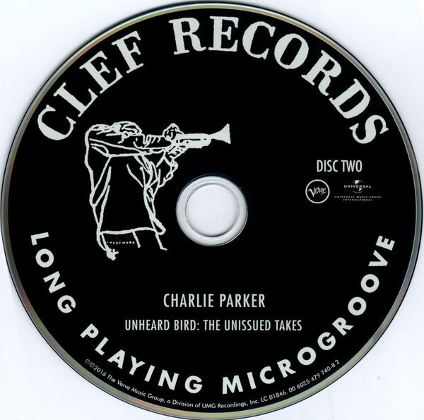 Charlie Parker : Unheard Bird: The Unissued Takes (2xCD, Comp)