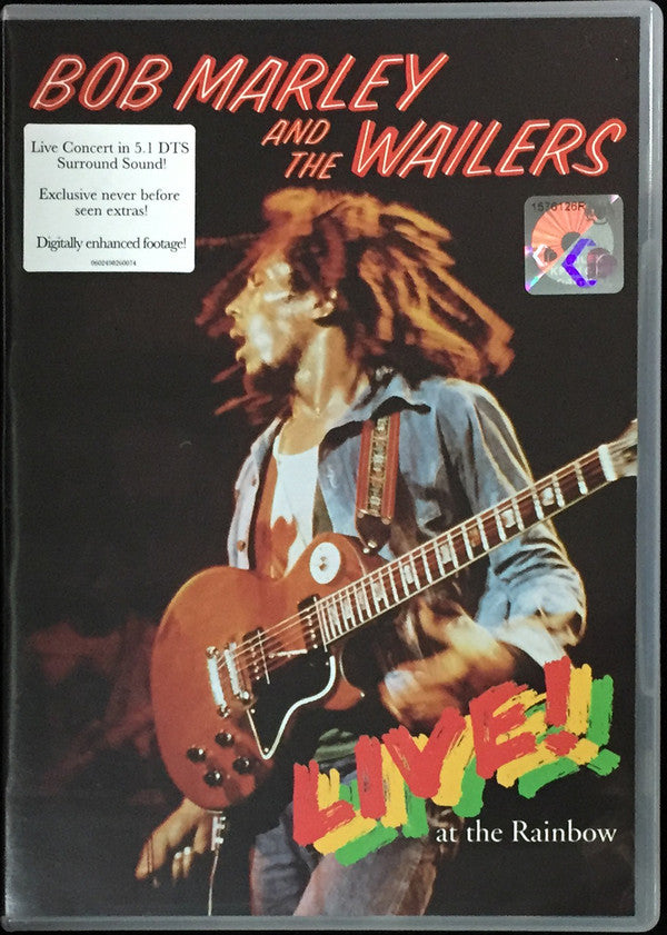 Bob Marley & The Wailers : Live At The Rainbow (DVD-V, PAL, 5.1)