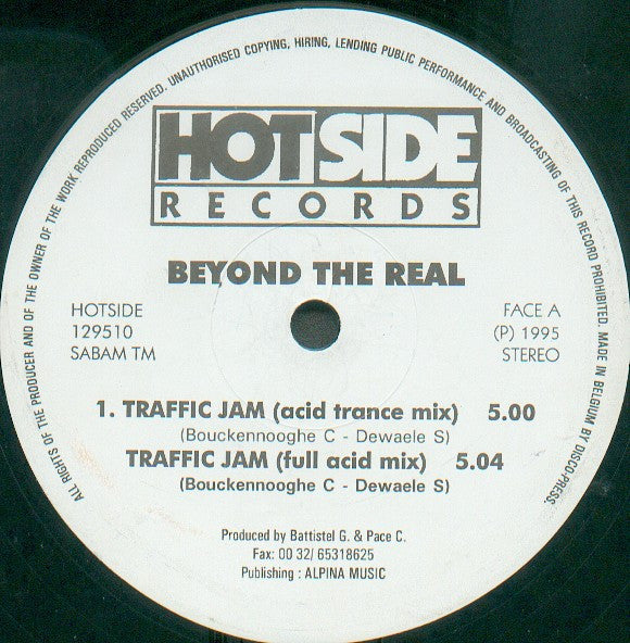 Beyond The Real : Traffic Jam (12")
