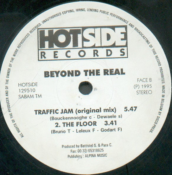 Beyond The Real : Traffic Jam (12")