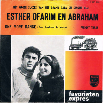 Esther & Abi Ofarim : One More Dance (Your Husband Is Worse) / Freight Train (7", Single, Mono, Blu)